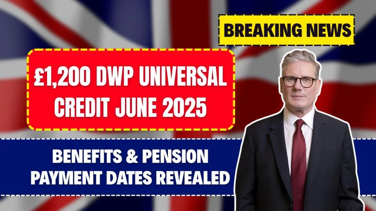 £1200 DWP Universal Credit June 2025