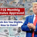 $725 Monthly Stimulus Checks