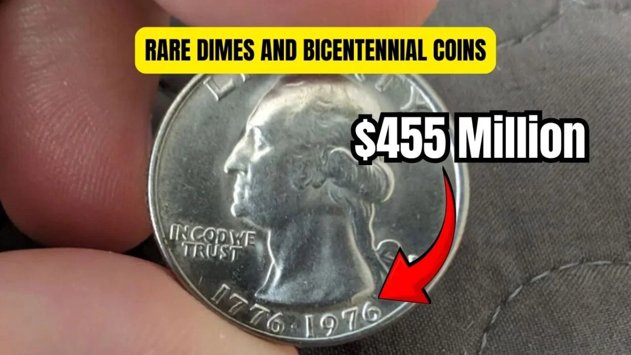 5 Rare Dimes and Bicentennial Coins value is $455 Million, Still in Circulation