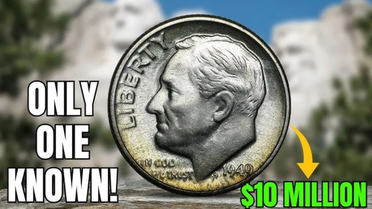 Rare Old Roosevelt Dime